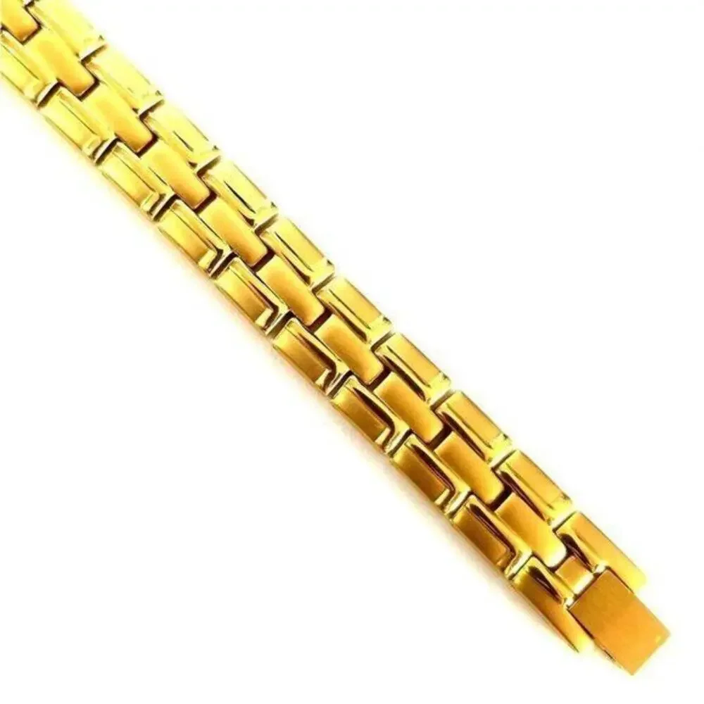New stainless‎ steel magnetic bracelet 8 inches